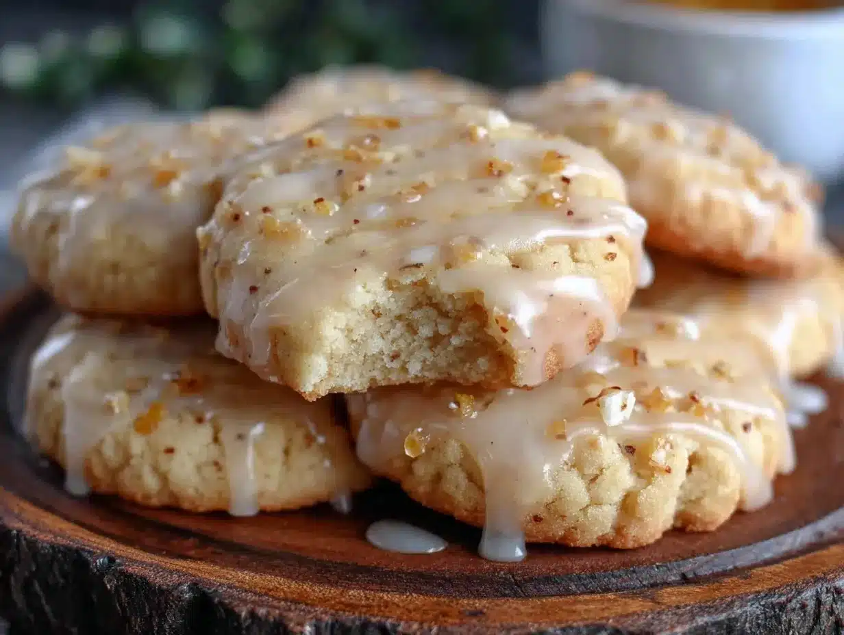 Earl Grey shortbread cookies preparation steps