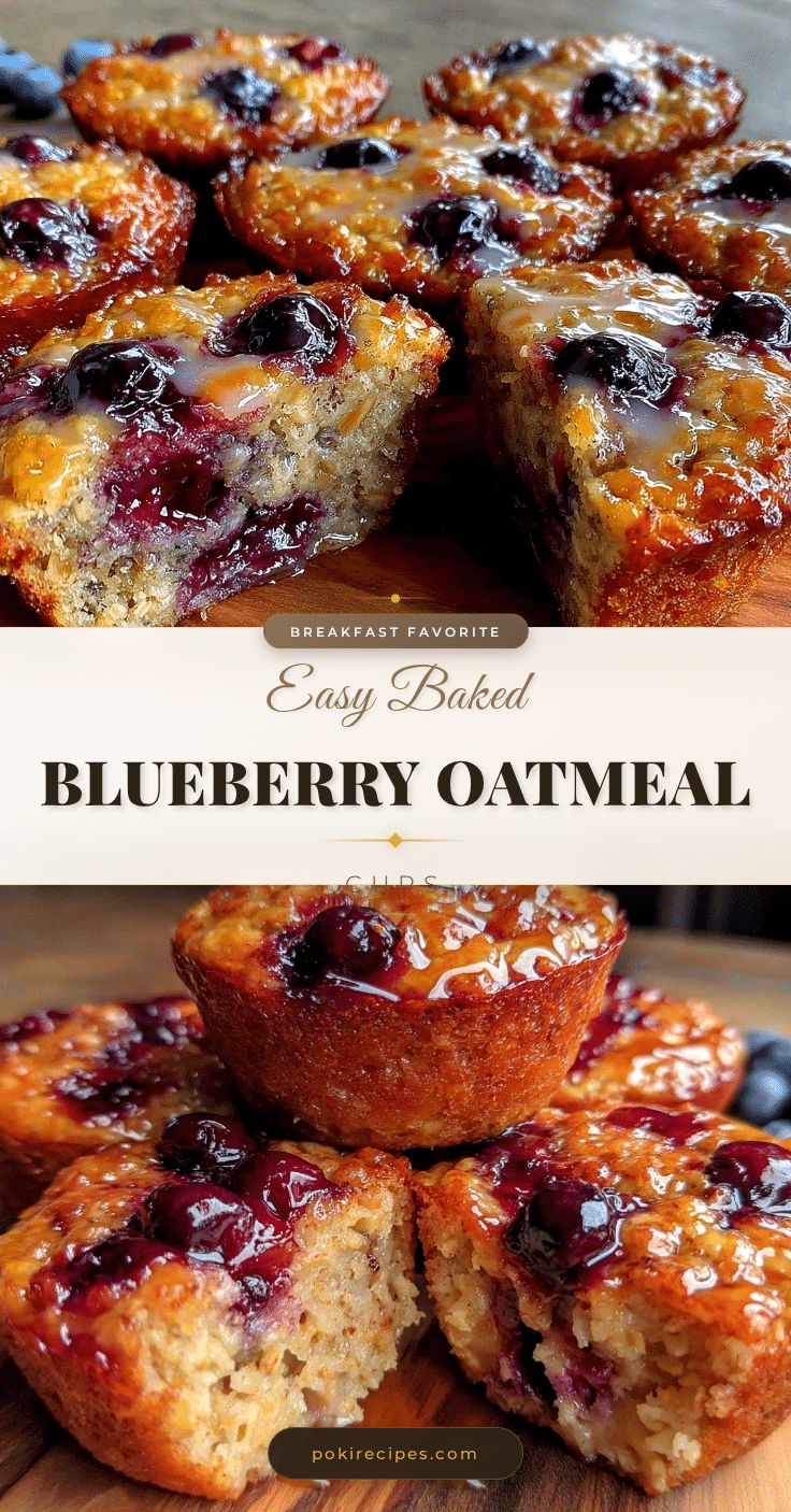 easy baked oatmeal cups recipe