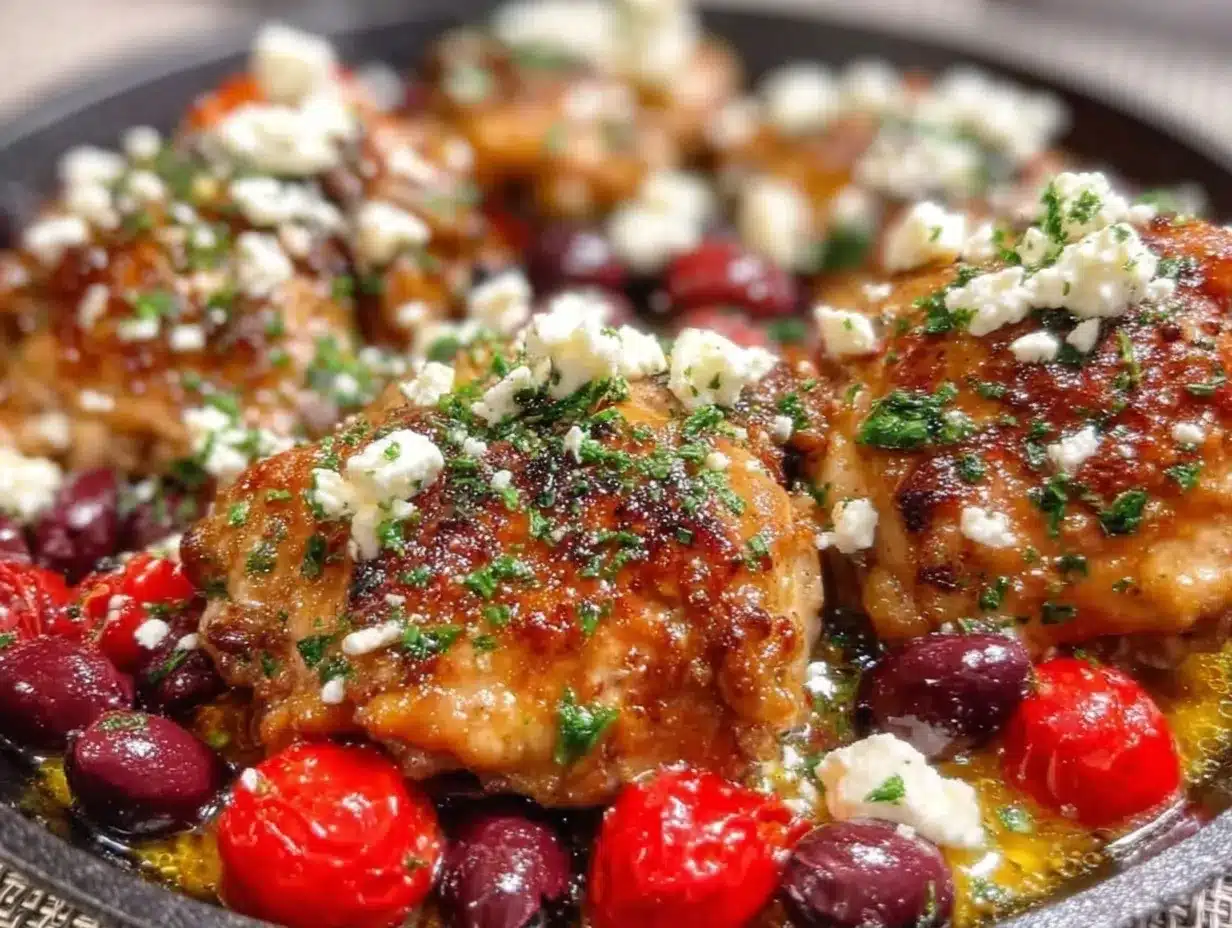 easy one-pan mediterranean chicken preparation steps