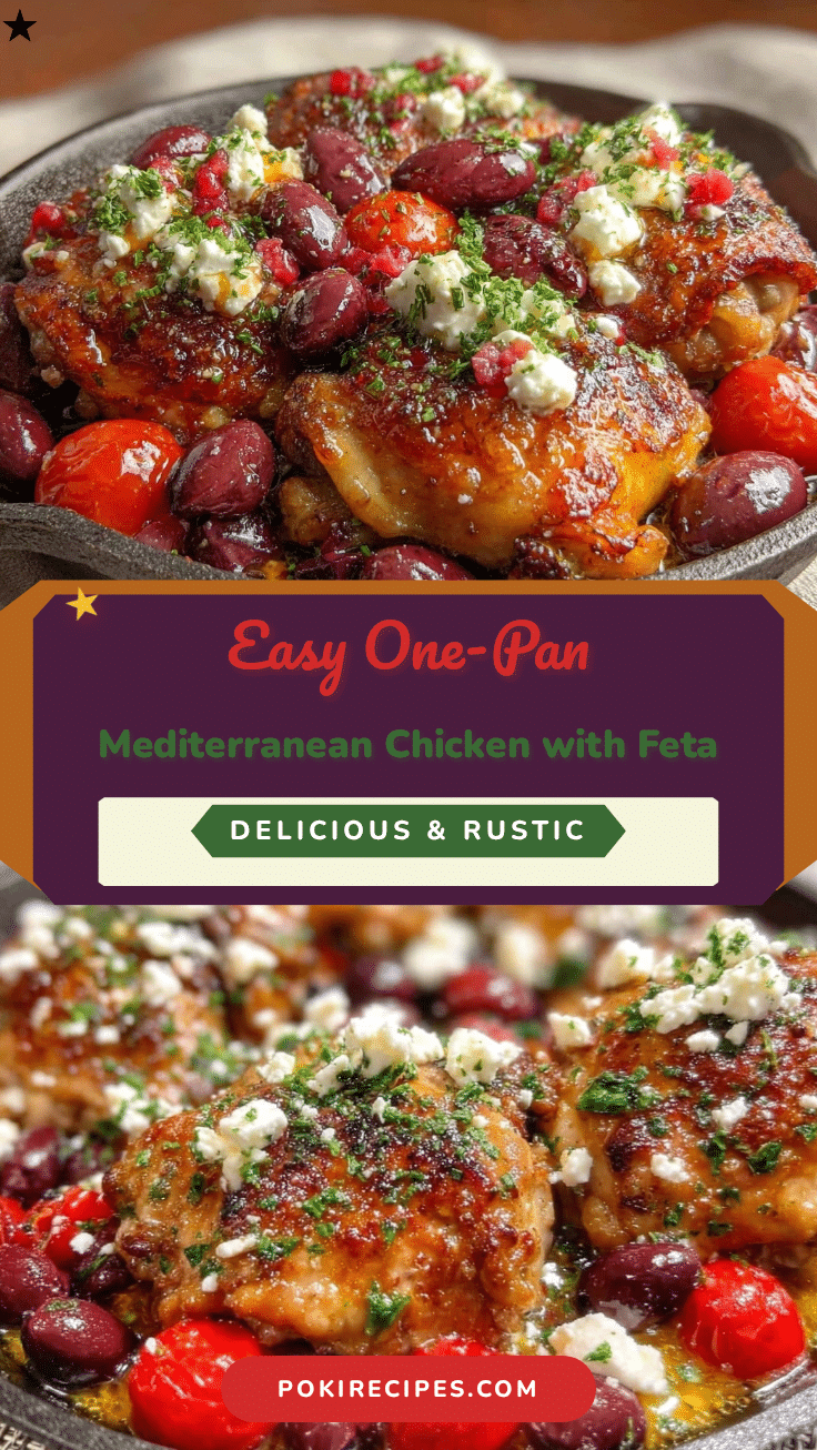 easy one-pan mediterranean chicken recipe