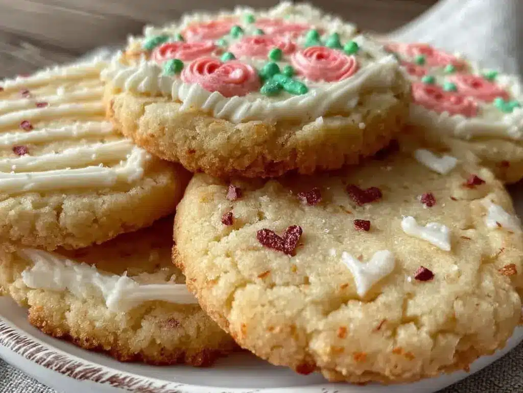 Elegant Mothers Day Decorated Sugar Cookies - featured image