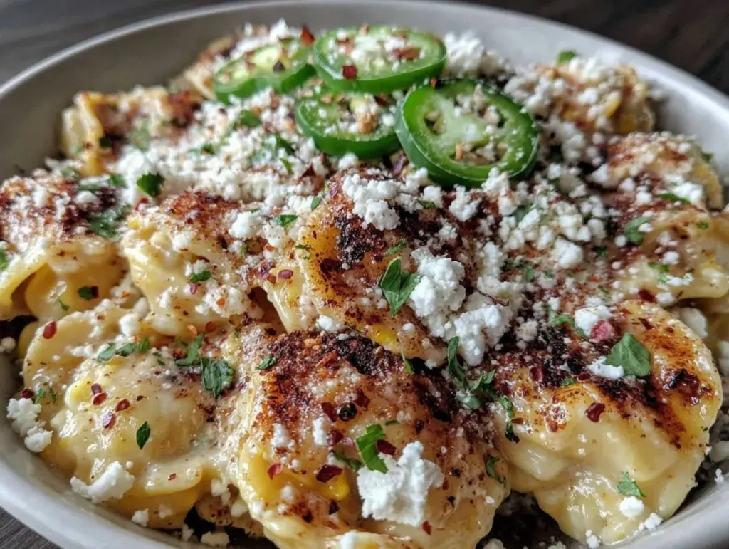 elote street corn pasta salad - featured image