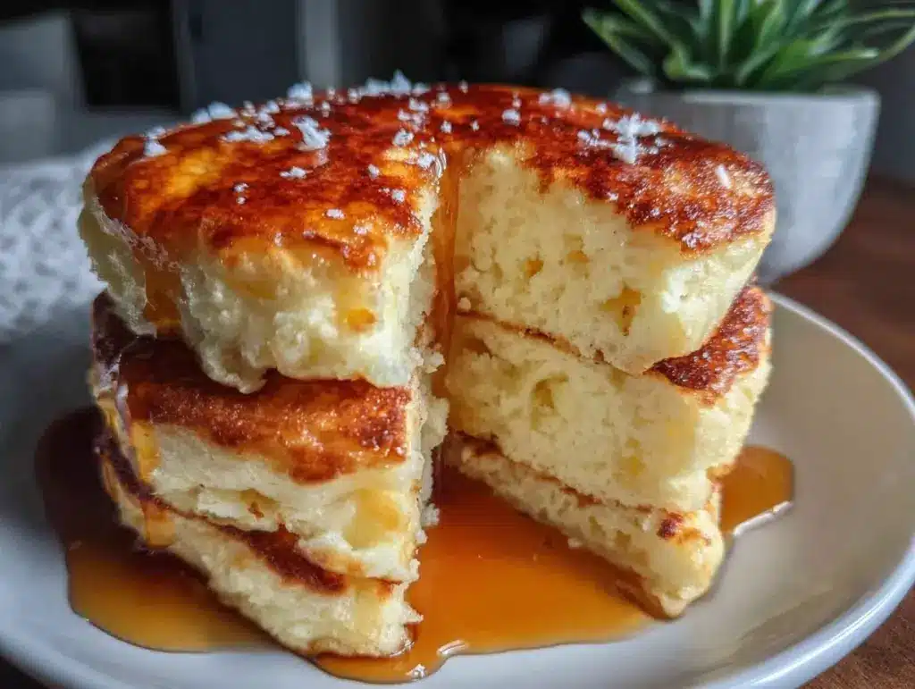 fluffy Japanese soufflé pancakes - featured image