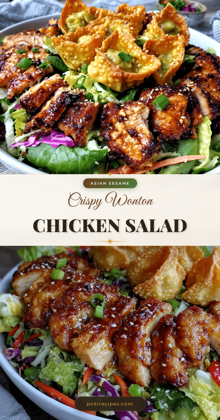 fresh asian sesame chicken salad recipe