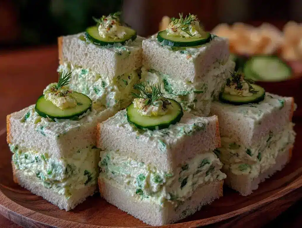 Fresh Benedictine Spread Tea Sandwiches - featured image