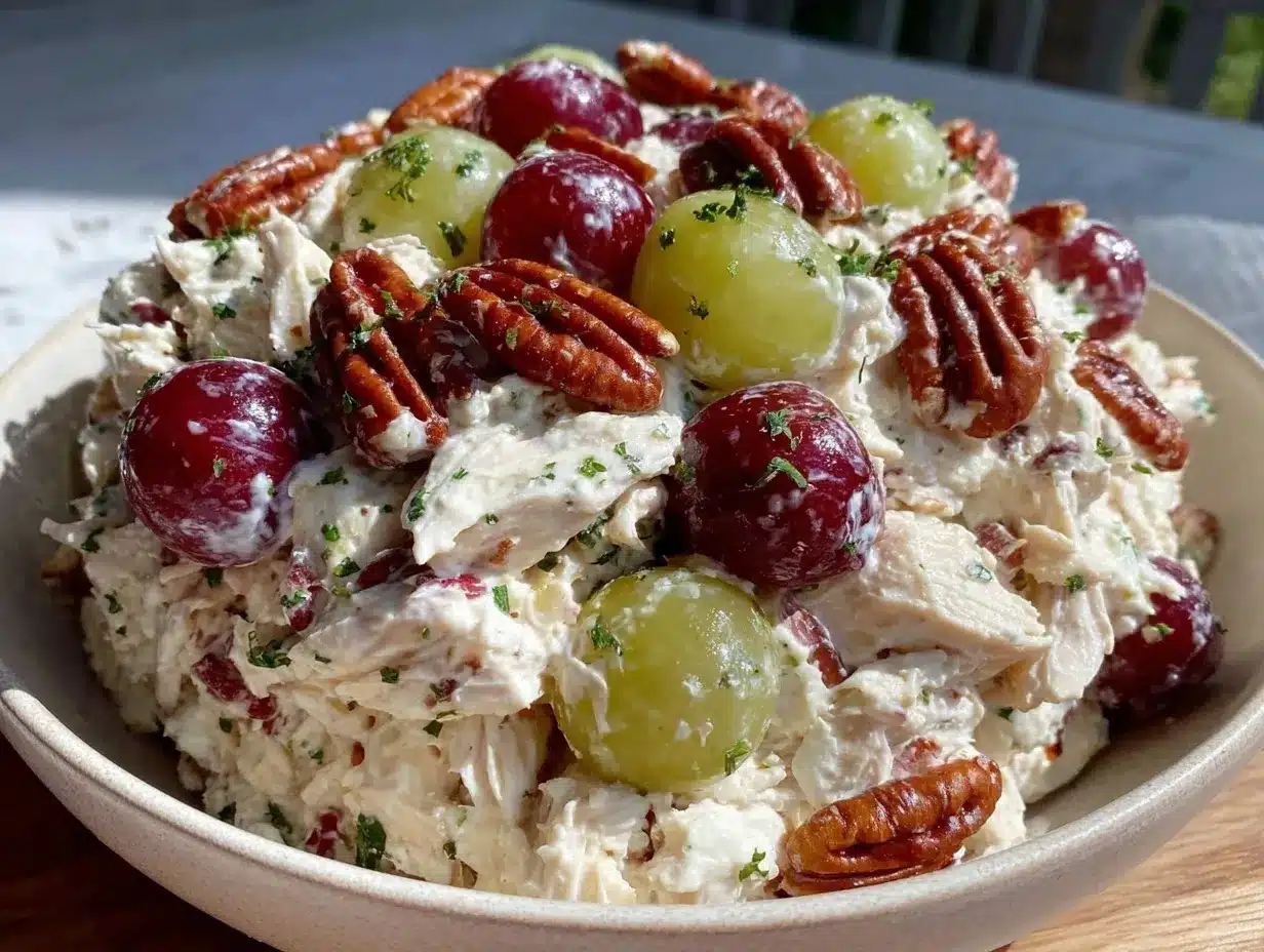 fresh greek yogurt chicken salad preparation steps