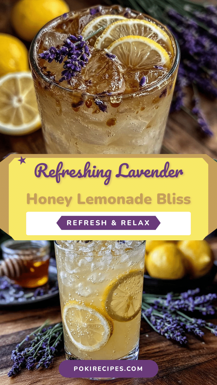 fresh lavender lemonade with honey recipe