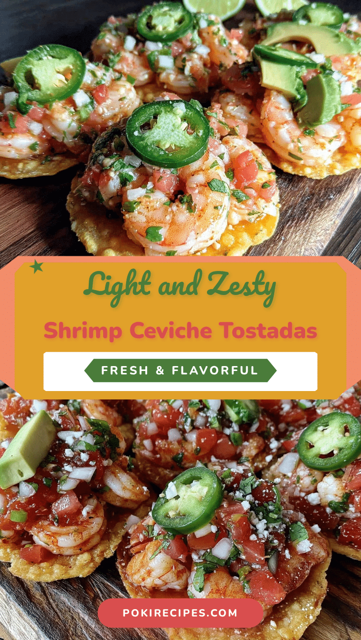 fresh shrimp ceviche tostadas recipe