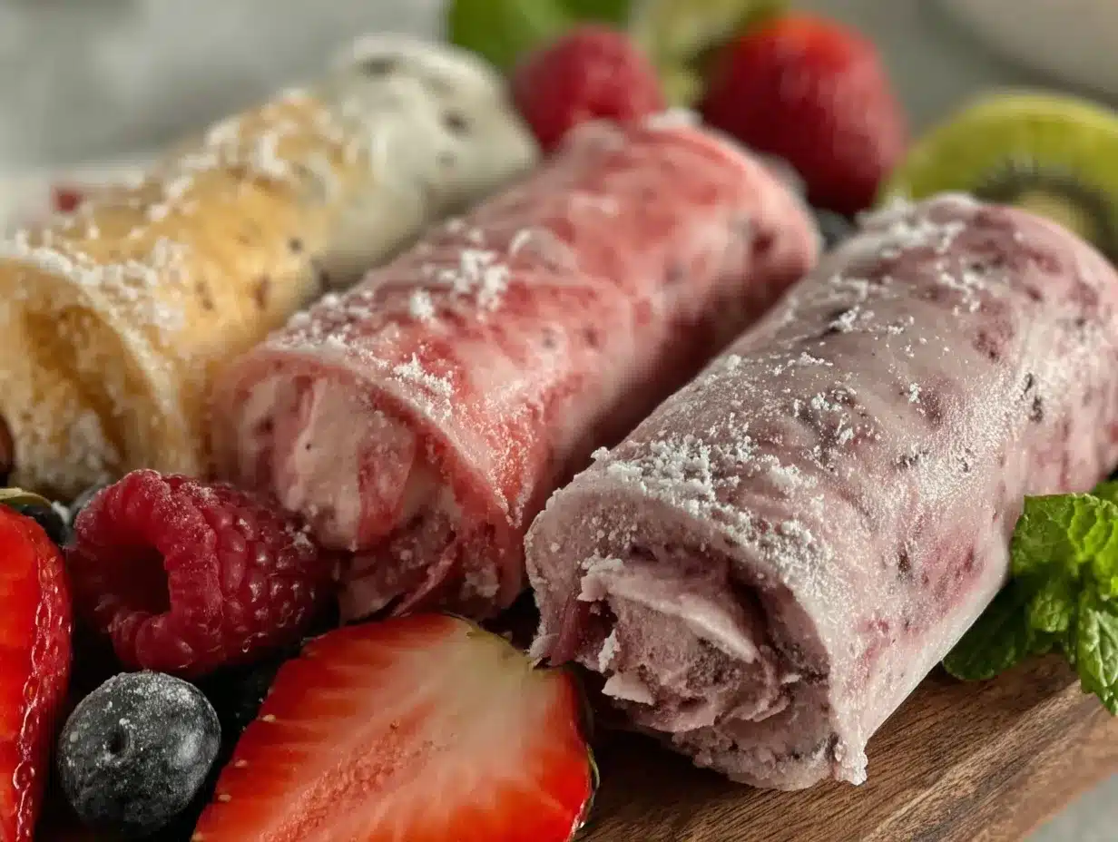 frozen gogurt tubes preparation steps