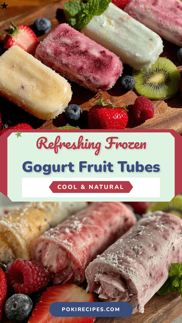frozen gogurt tubes recipe