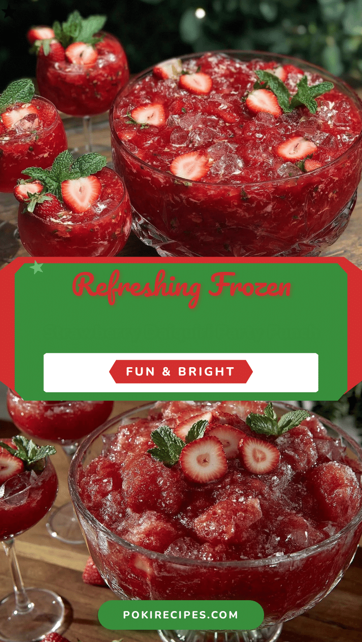 frozen strawberry daiquiri punch recipe