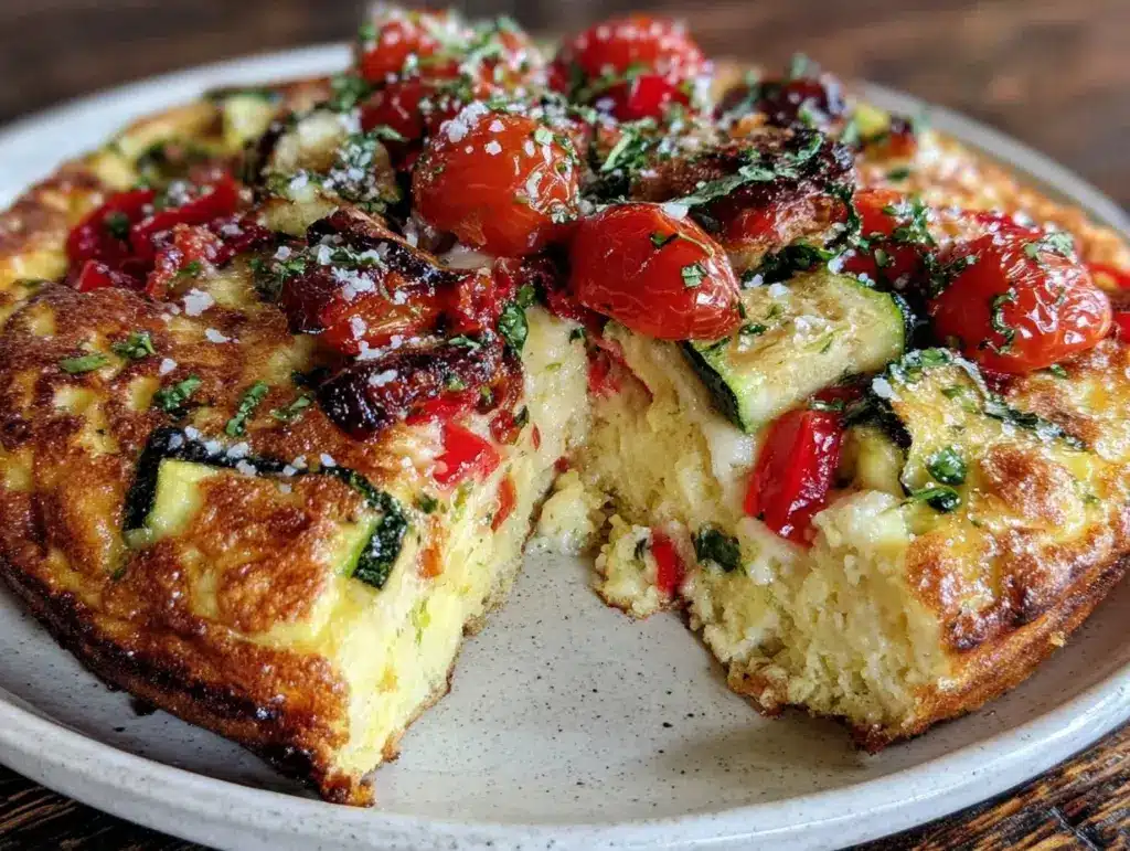 gluten-free brunch frittata - featured image