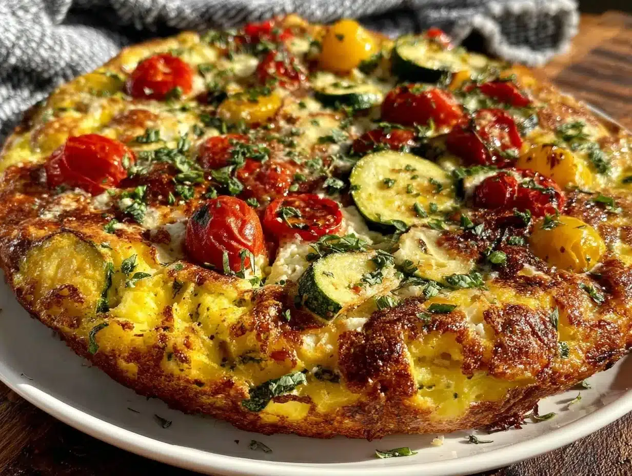 gluten-free brunch frittata preparation steps