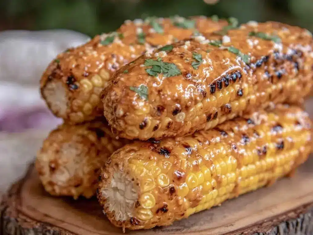 grilled corn with chili lime butter - featured image