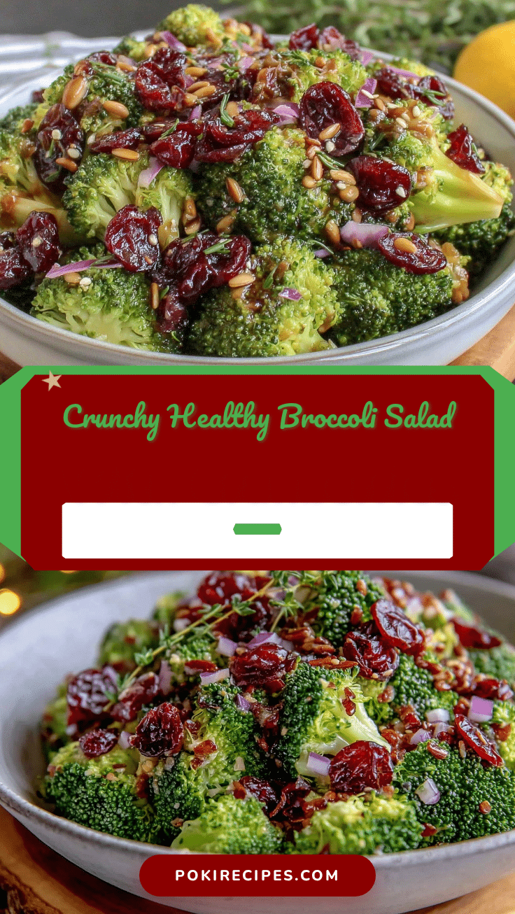 healthy broccoli salad recipe