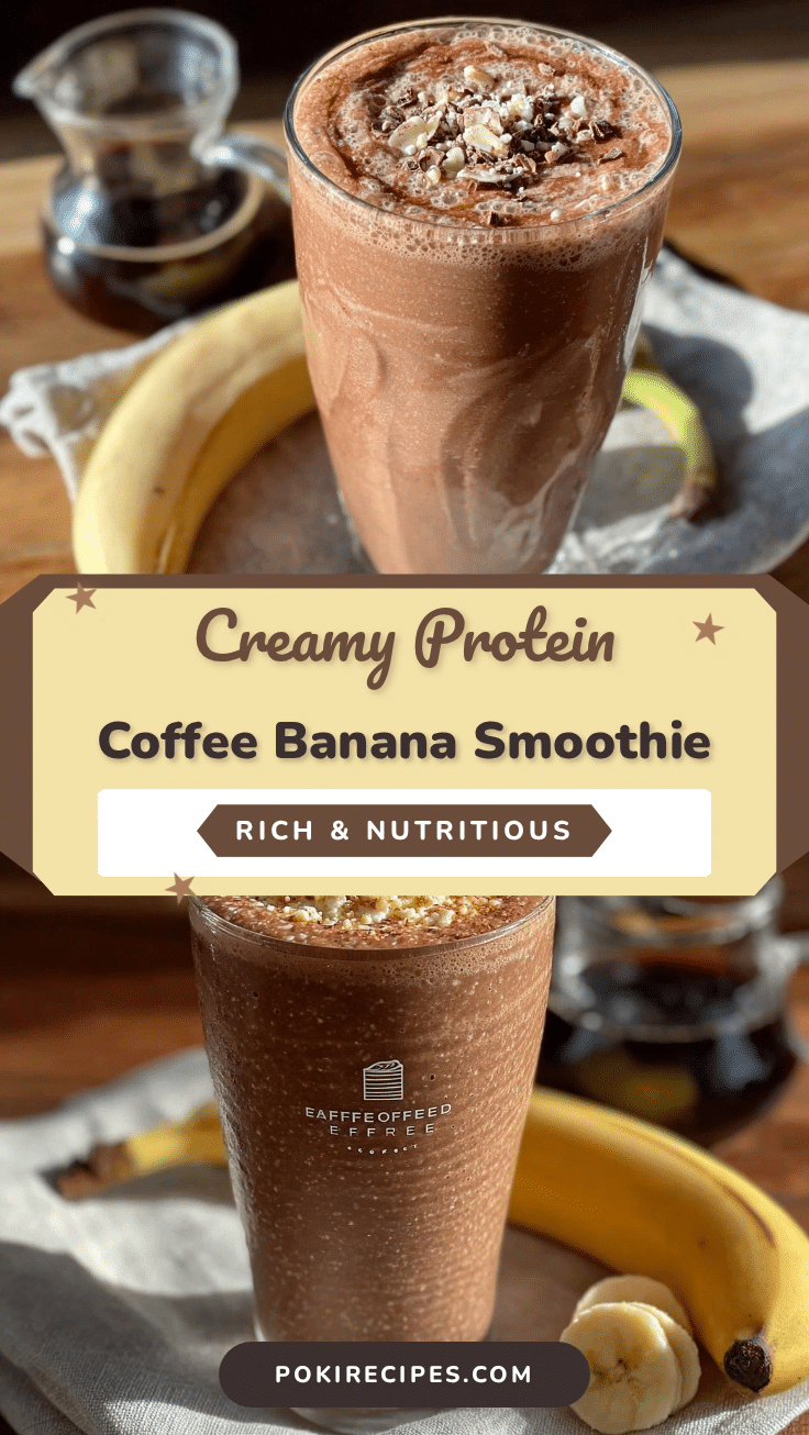 healthy protein coffee smoothie recipe