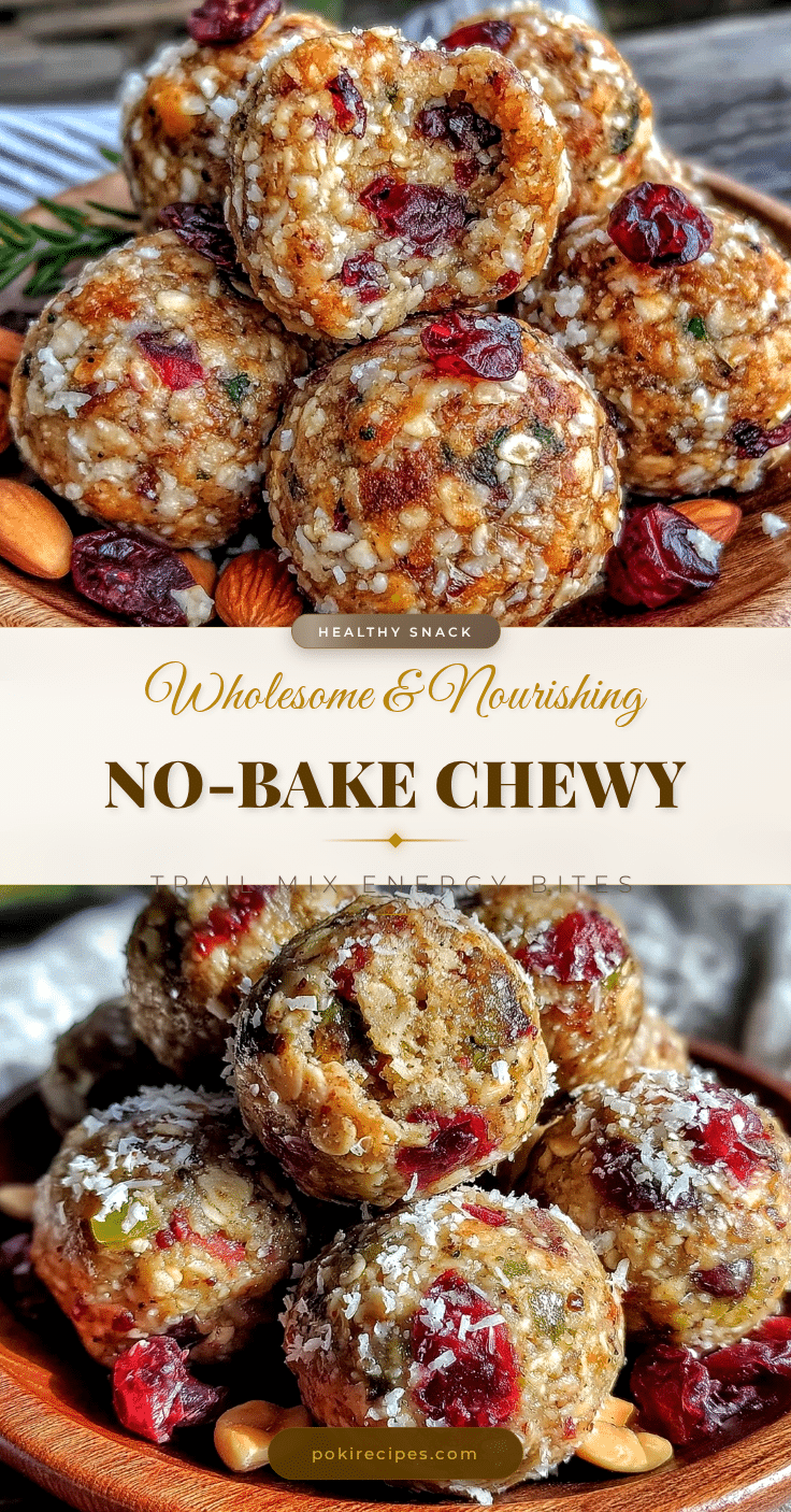 Healthy Trail Mix Energy Bites recipe