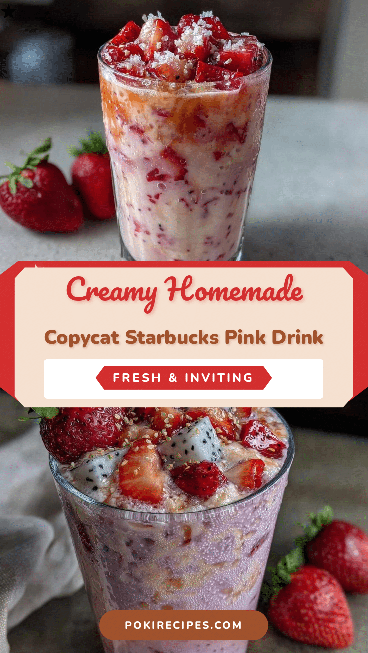 homemade copycat starbucks pink drink recipe recipe