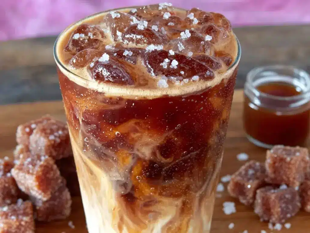 iced brown sugar oat milk shaken espresso - featured image