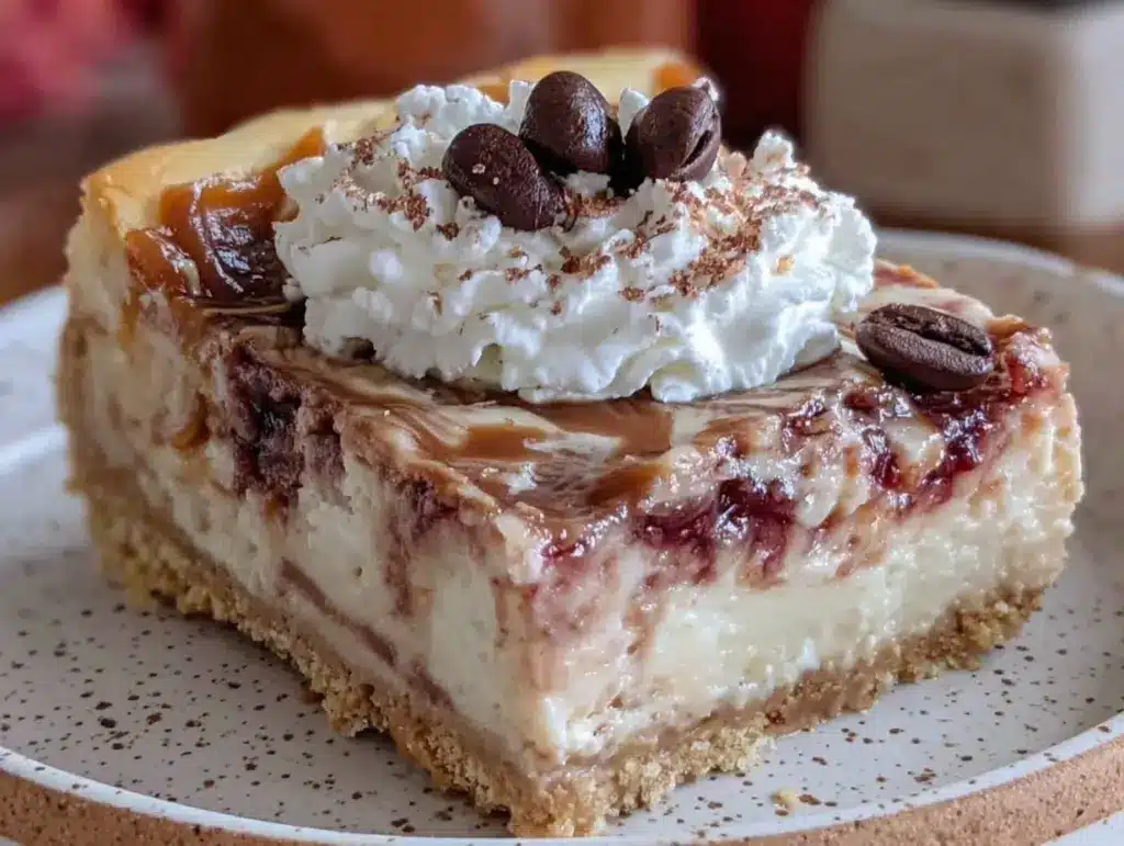irish coffee cheesecake - featured image