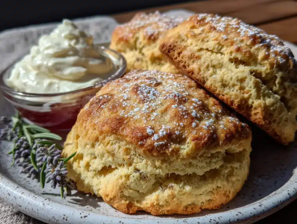 lemon lavender scones - featured image