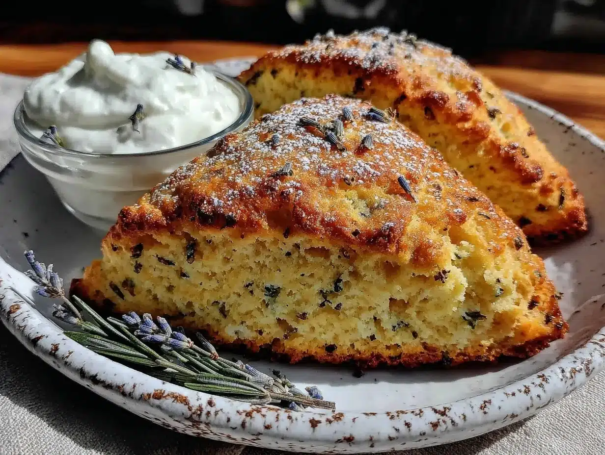 lemon lavender scones preparation steps