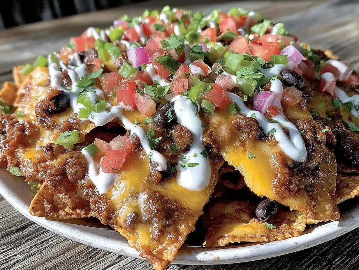 loaded nachos supreme preparation steps
