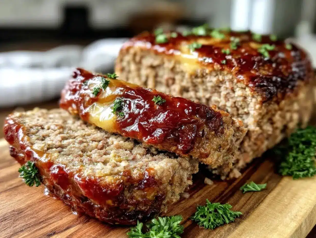 meatloaf recipe with tangy glaze preparation steps