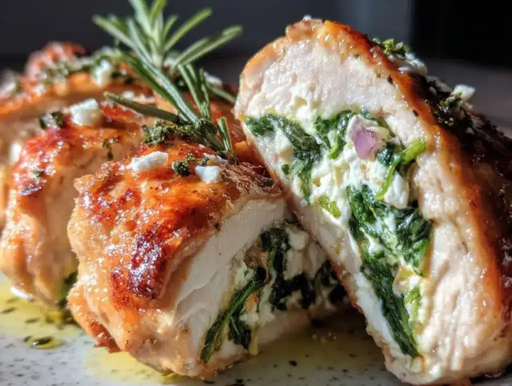 Mediterranean stuffed chicken - featured image