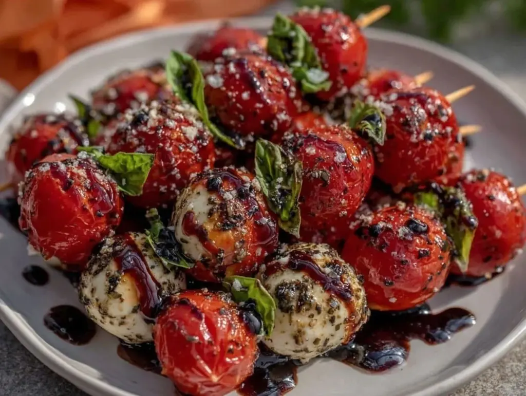 mini Caprese skewers - featured image