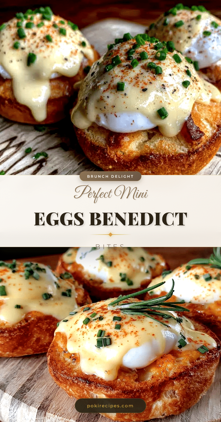 mini eggs benedict bites recipe