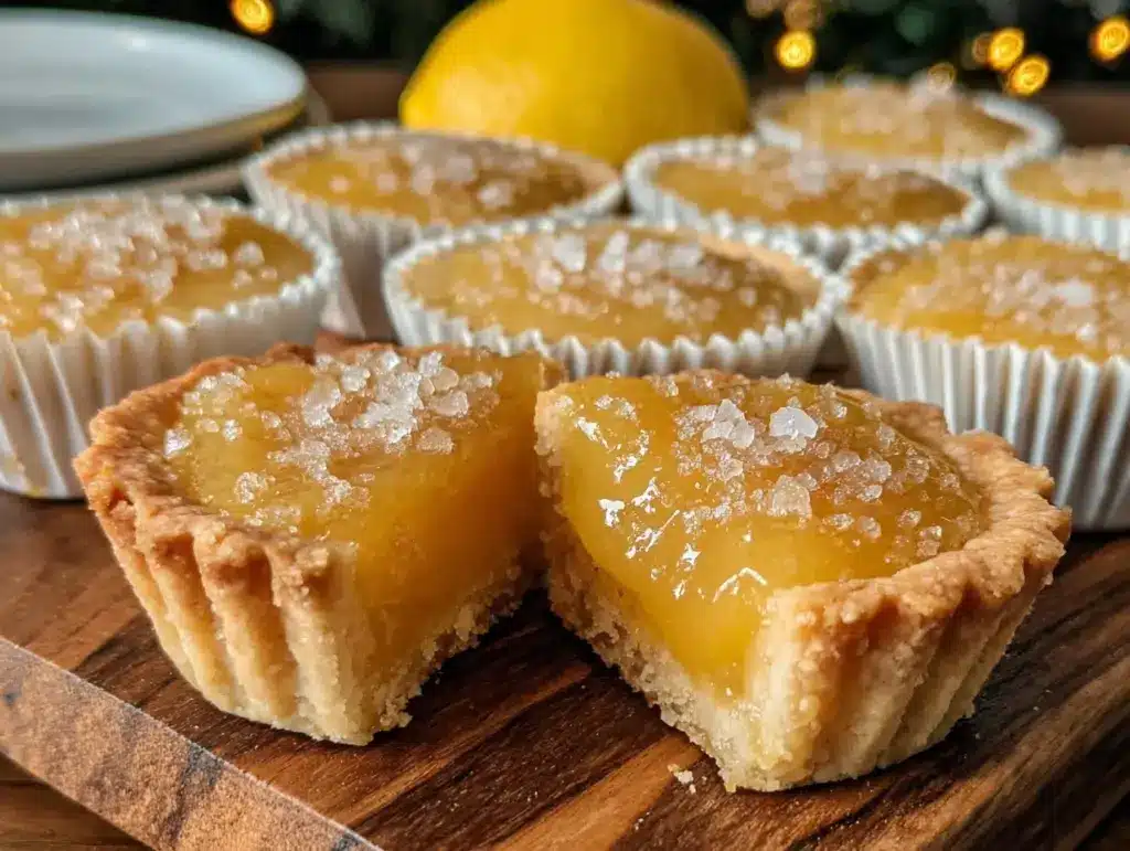 mini lemon tarts - featured image