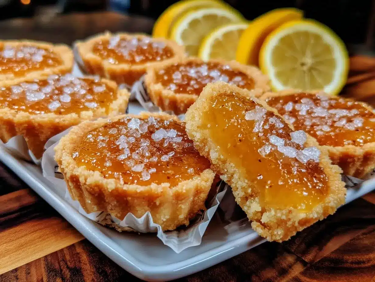 mini lemon tarts preparation steps