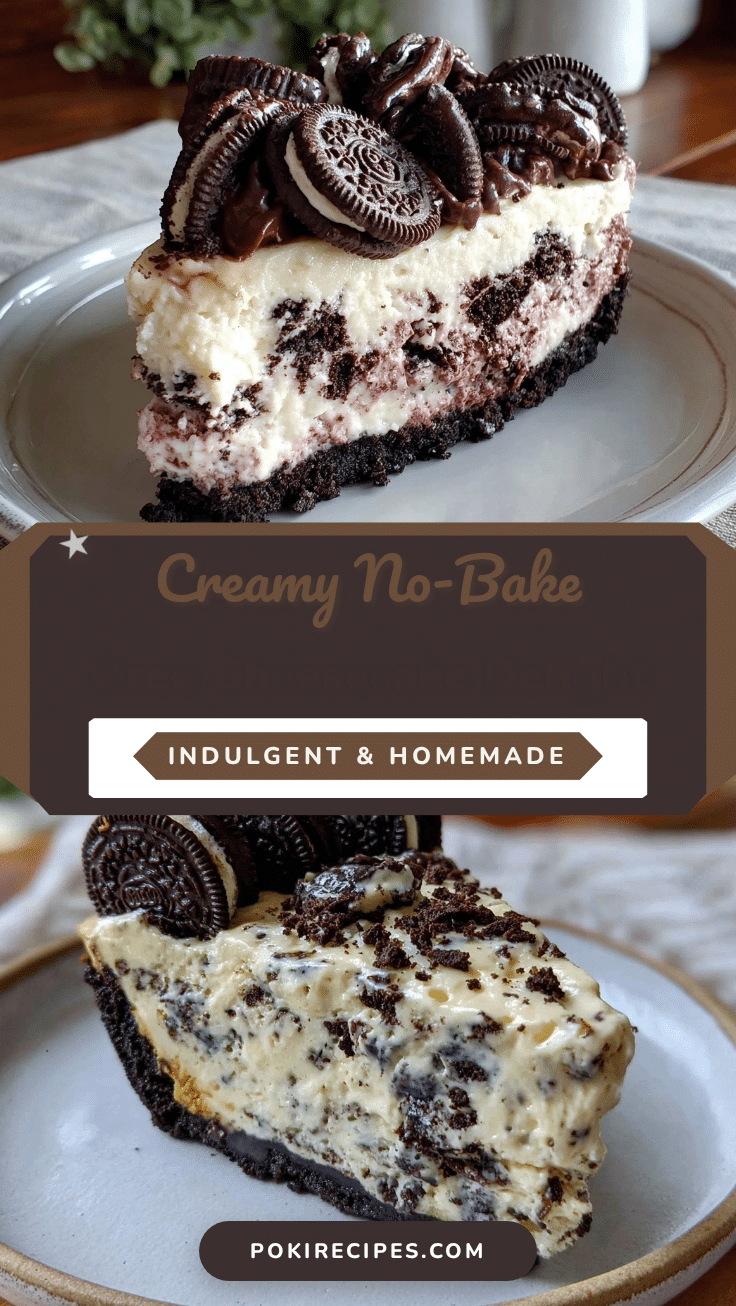 no bake Oreo cheesecake recipe