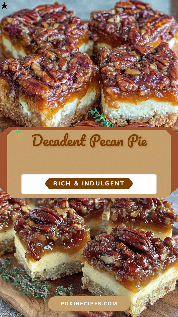 pecan pie cheesecake bars recipe