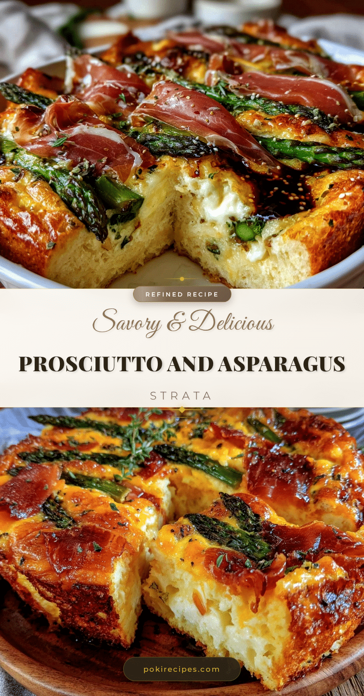 prosciutto and asparagus egg strata recipe