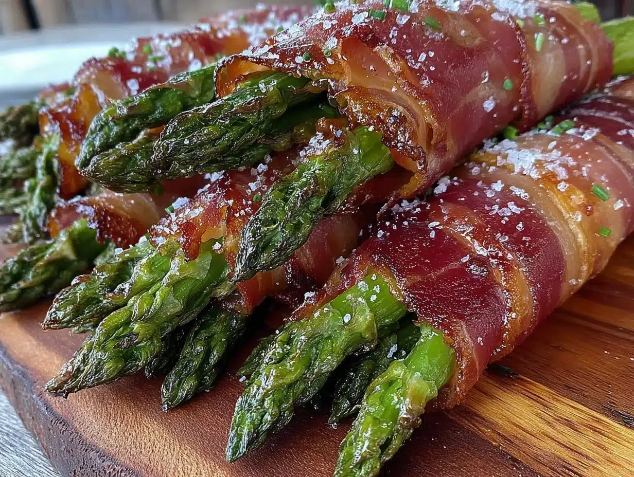 prosciutto-wrapped asparagus bundles preparation steps