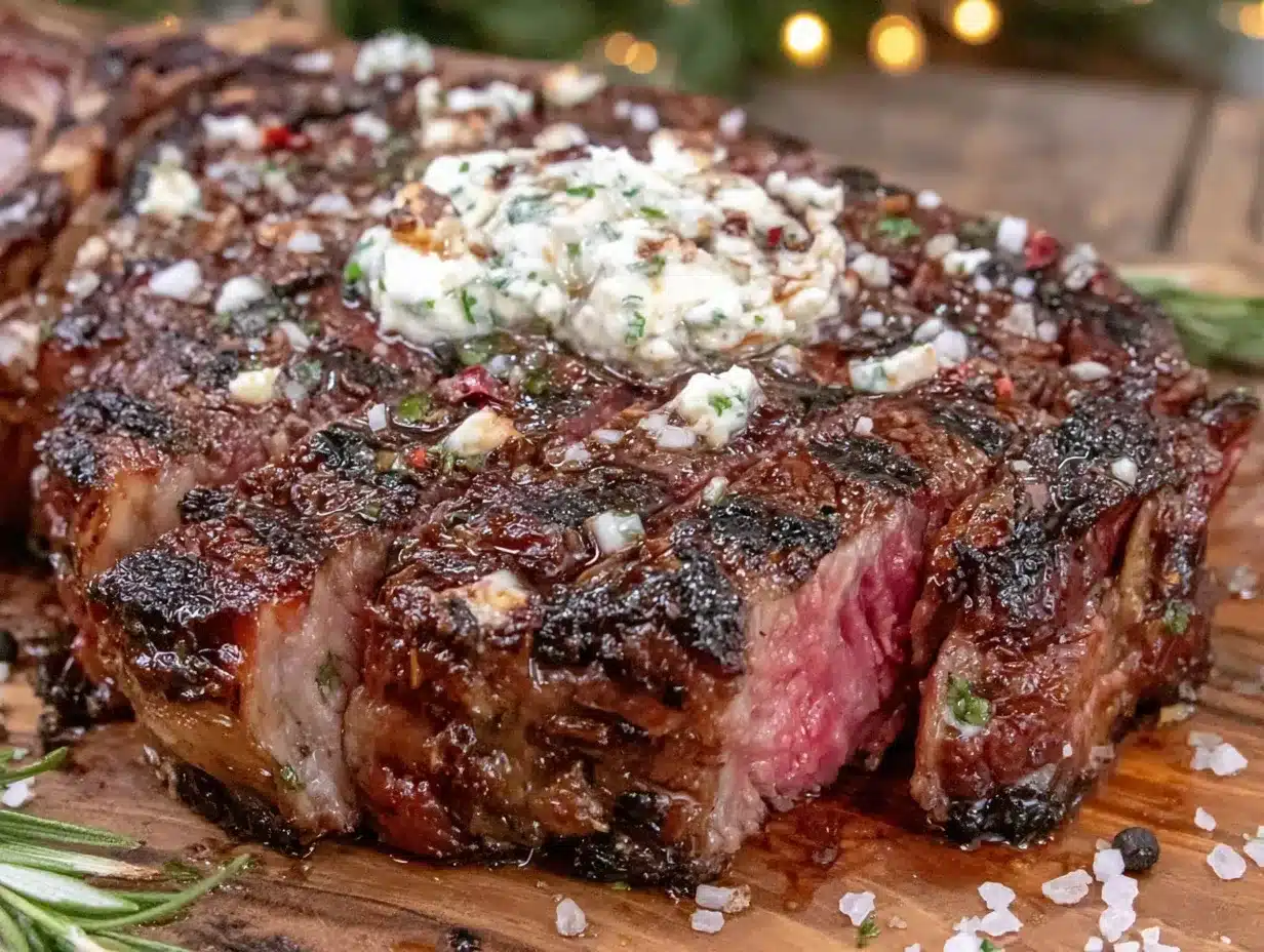 reverse seared tomahawk steak preparation steps