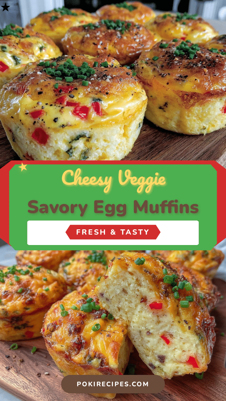 savory breakfast egg muffins recipe