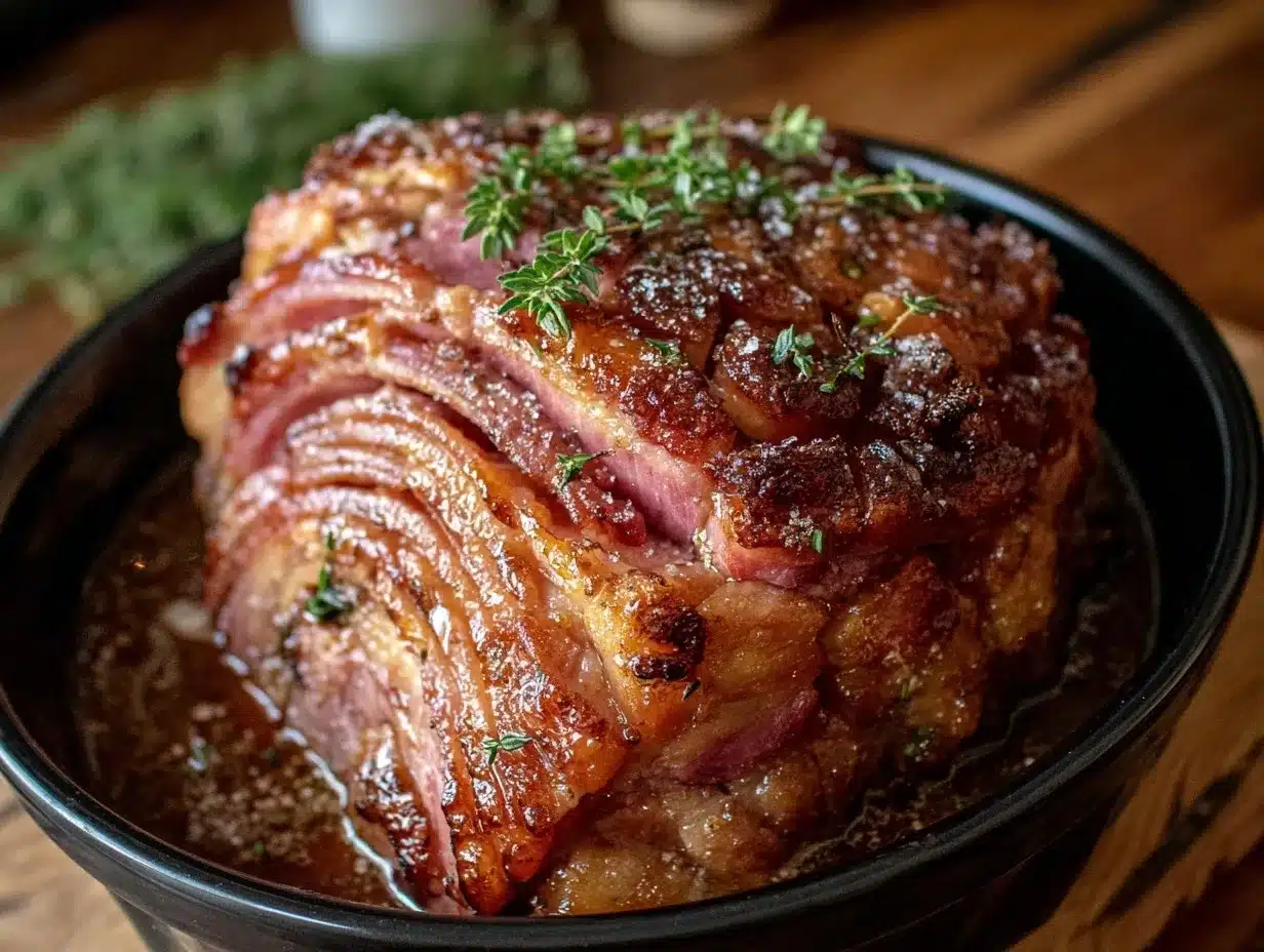 slow cooker brown sugar spiral ham preparation steps