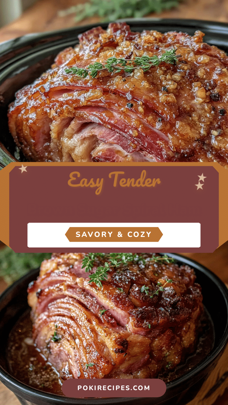 slow cooker brown sugar spiral ham recipe