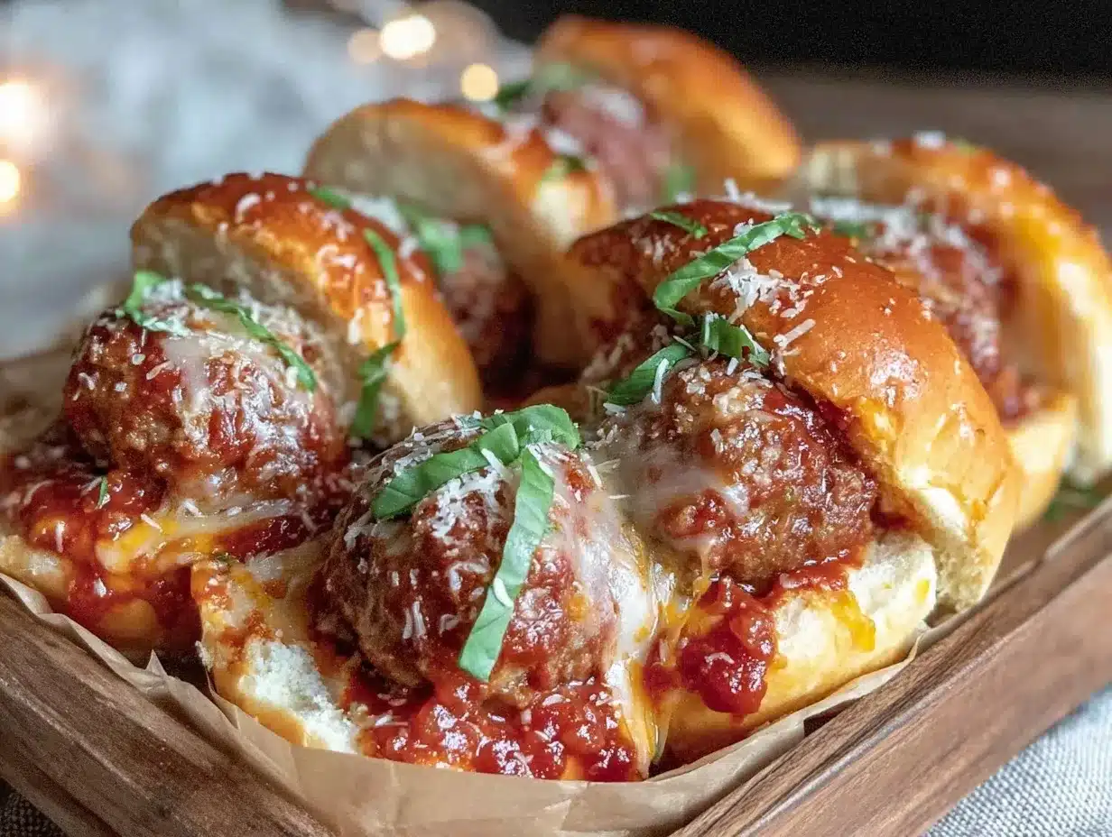 slow cooker meatball sub sliders preparation steps