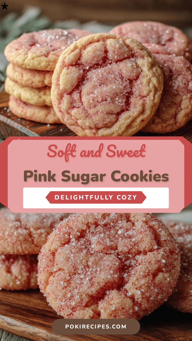 soft crumbl copycat pink sugar cookies recipe