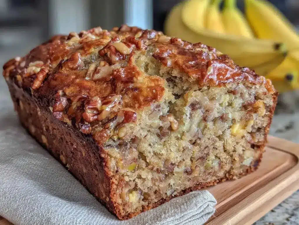 sourdough discard banana bread - featured image