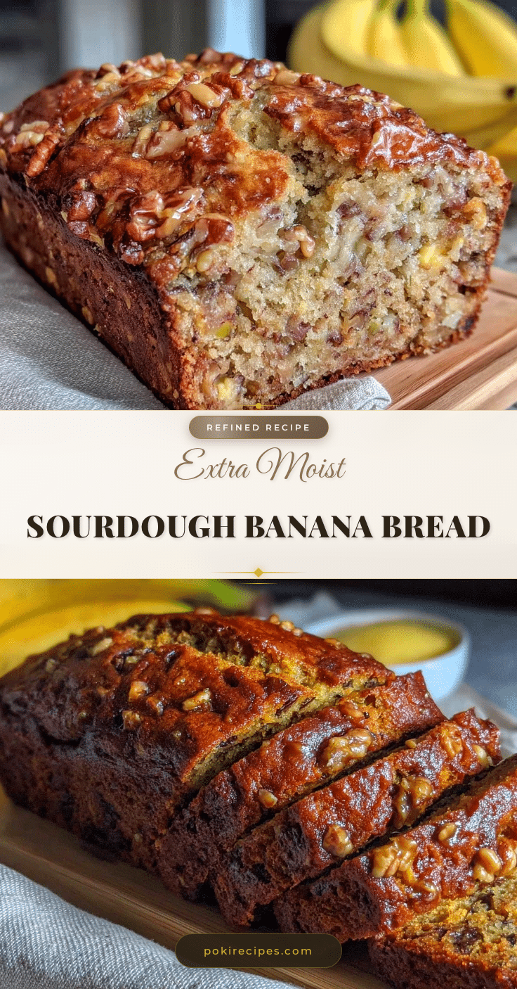sourdough discard banana bread recipe