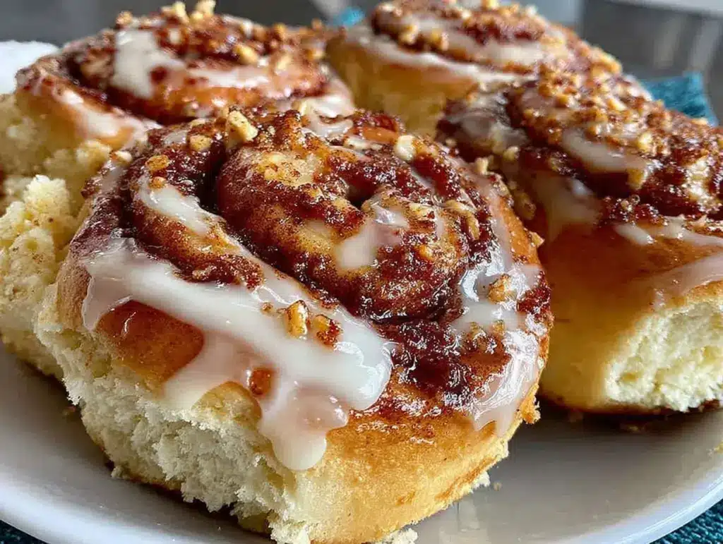 sourdough discard cinnamon rolls - featured image