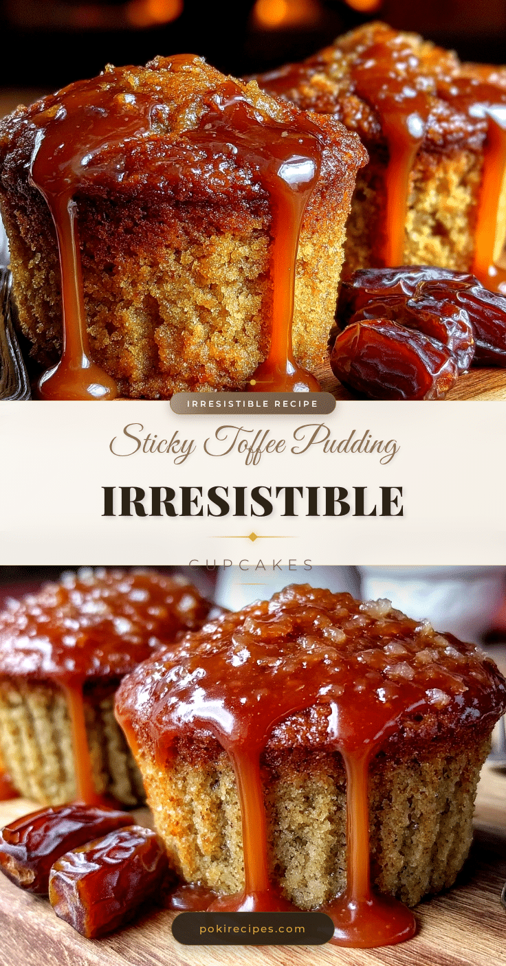 sticky toffee pudding cupcakes recipe