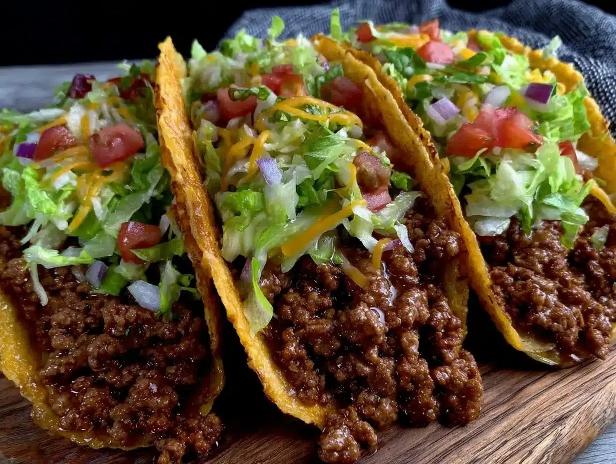 5 ingredient beef tacos preparation steps