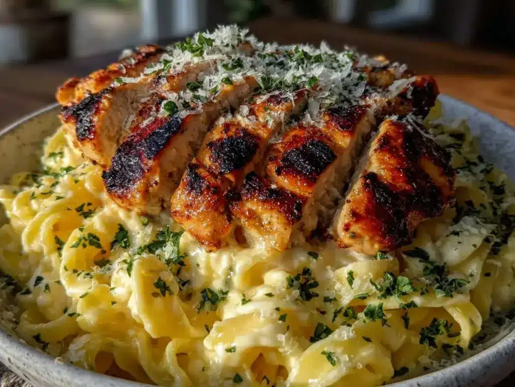 5 ingredient chicken Alfredo - featured image