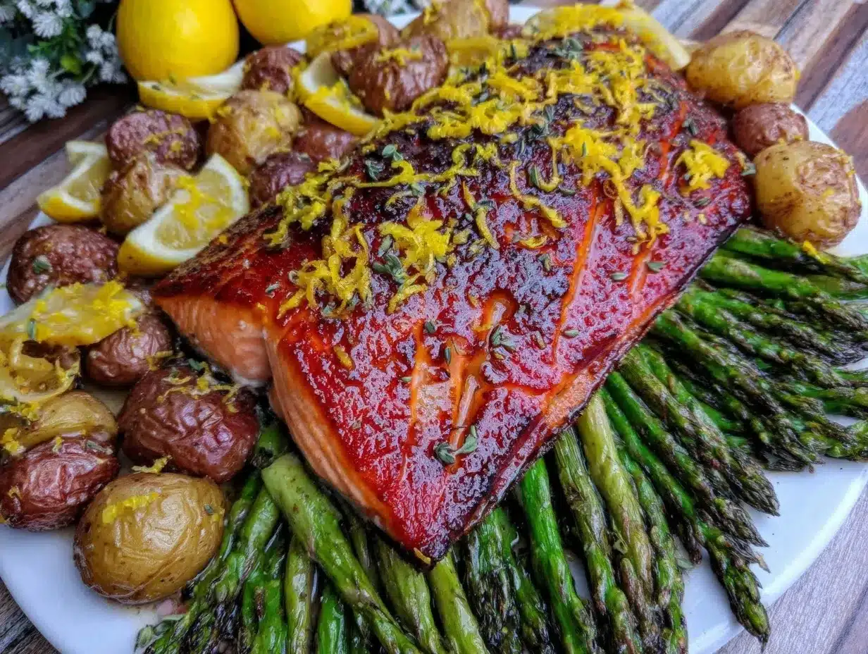 5 ingredient salmon dinner preparation steps